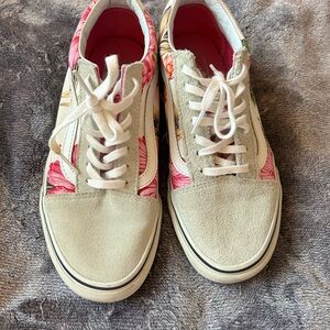 Vans Floral Canvas Sneakers